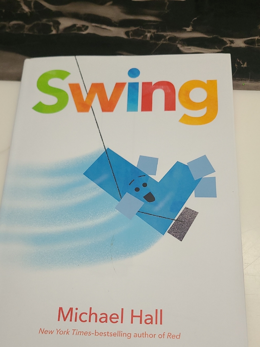 Swing by - Blue Kids Picture Book